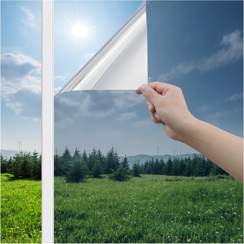 One way clear window - one,